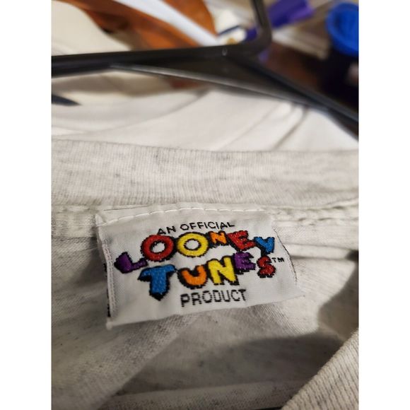 90s TWEETY BIRD LOONEY TUNES T-Shirt XL cartoon hip hop VINTAGE 1996 - Picture 5 of 6